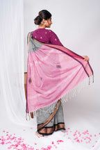 Ash Rose Saree