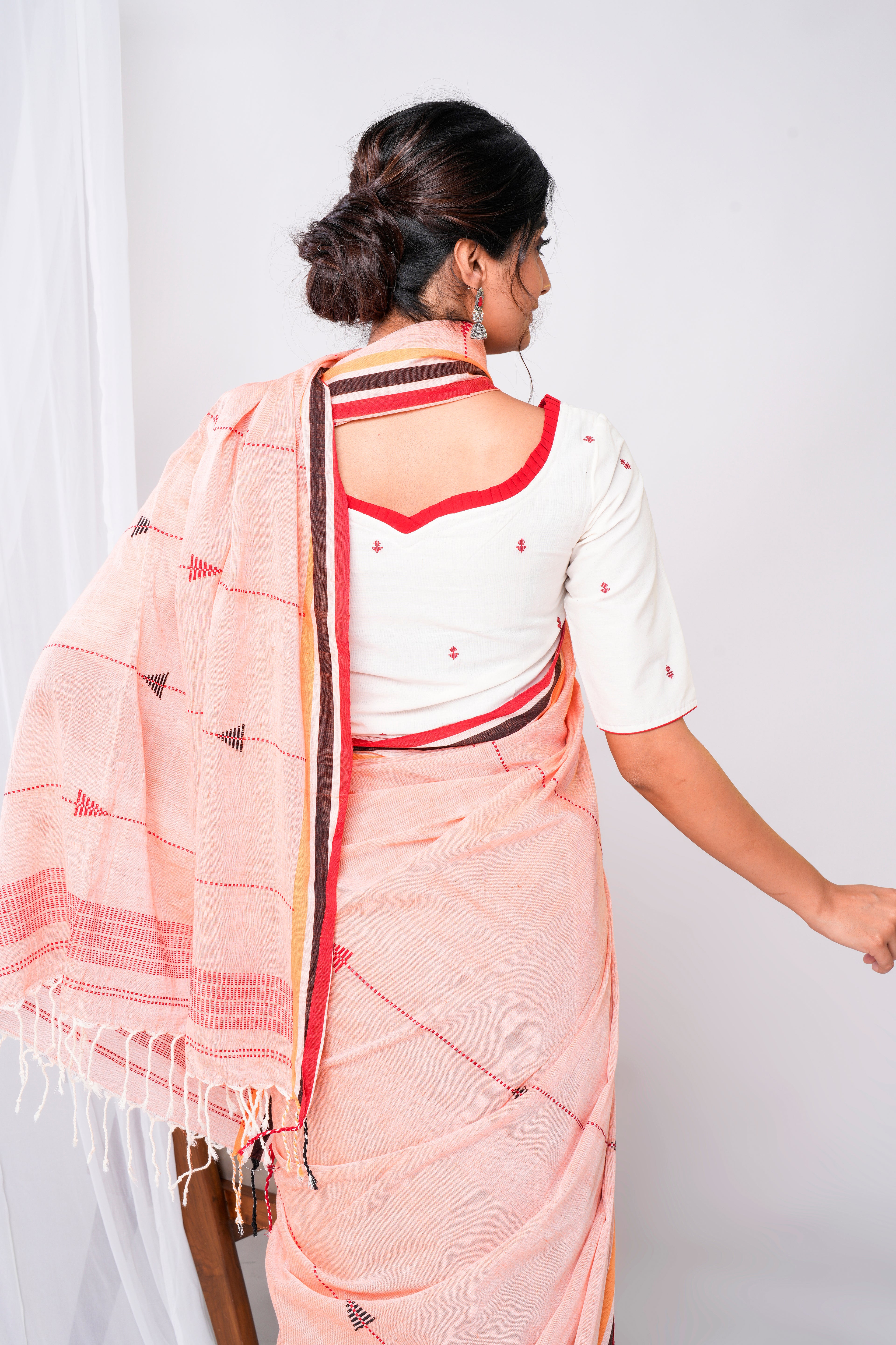 Earthen Pause Saree