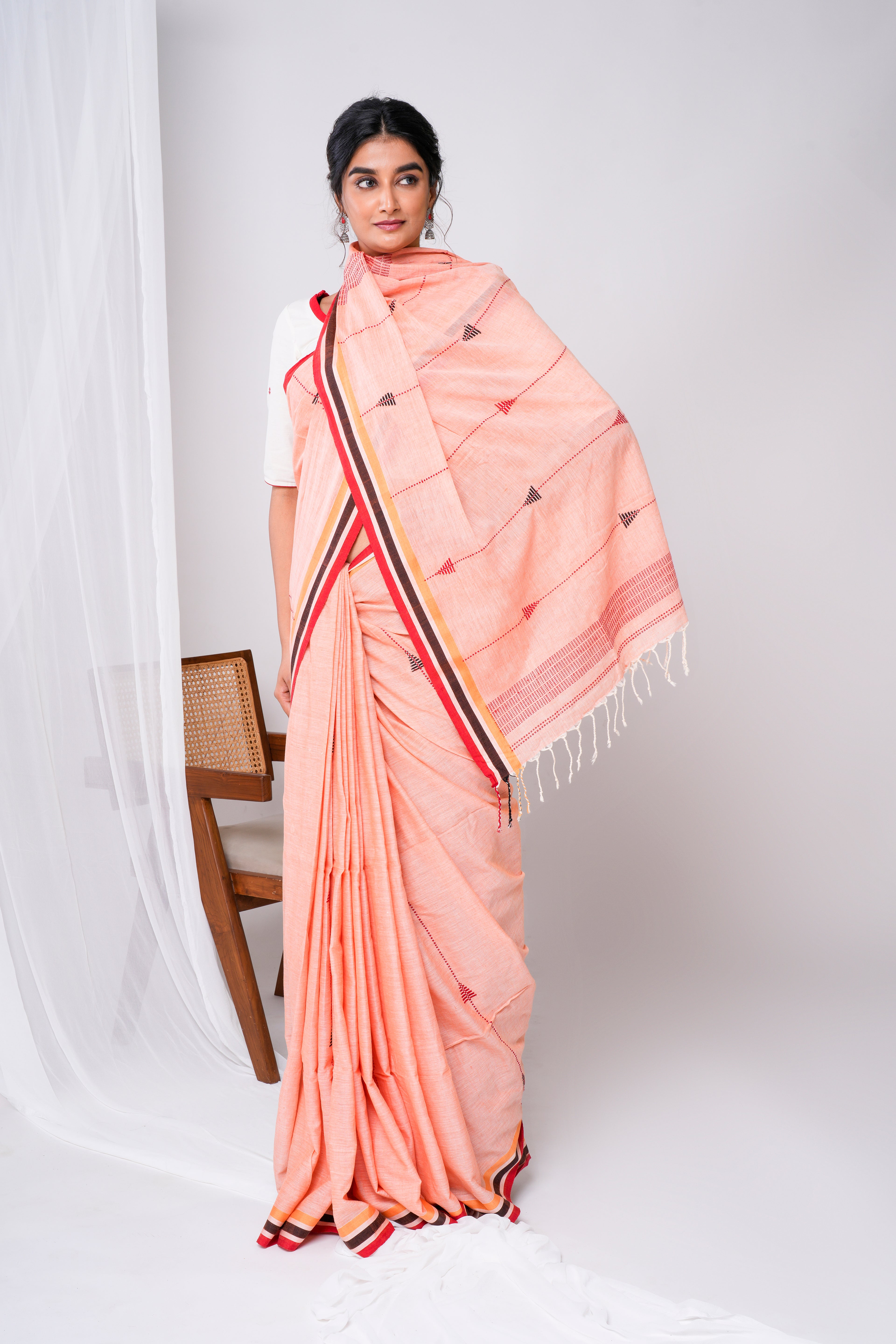 Earthen Pause Saree