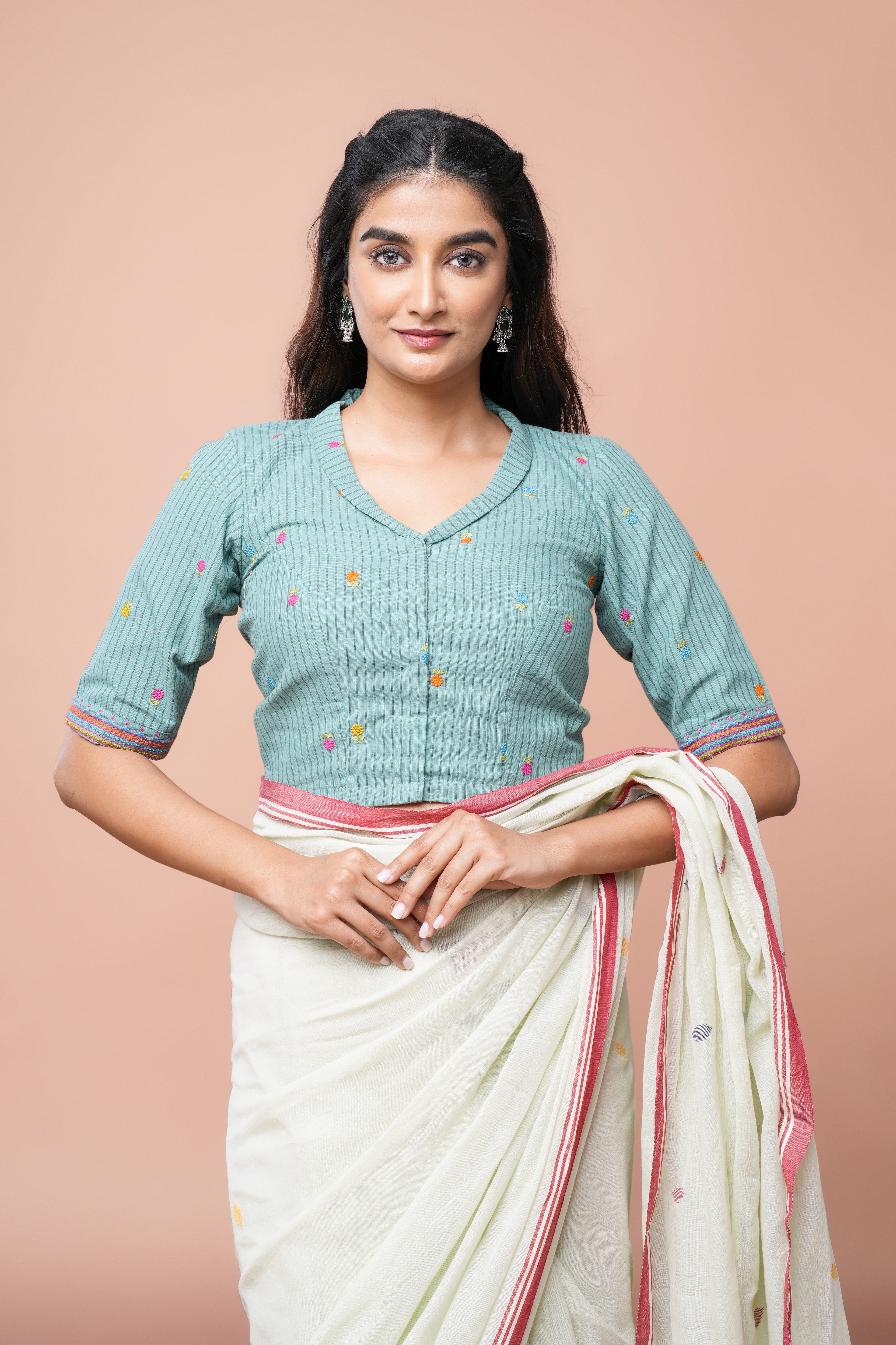 Peacock Ease Blouse