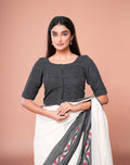 Charcoal Aura Blouse