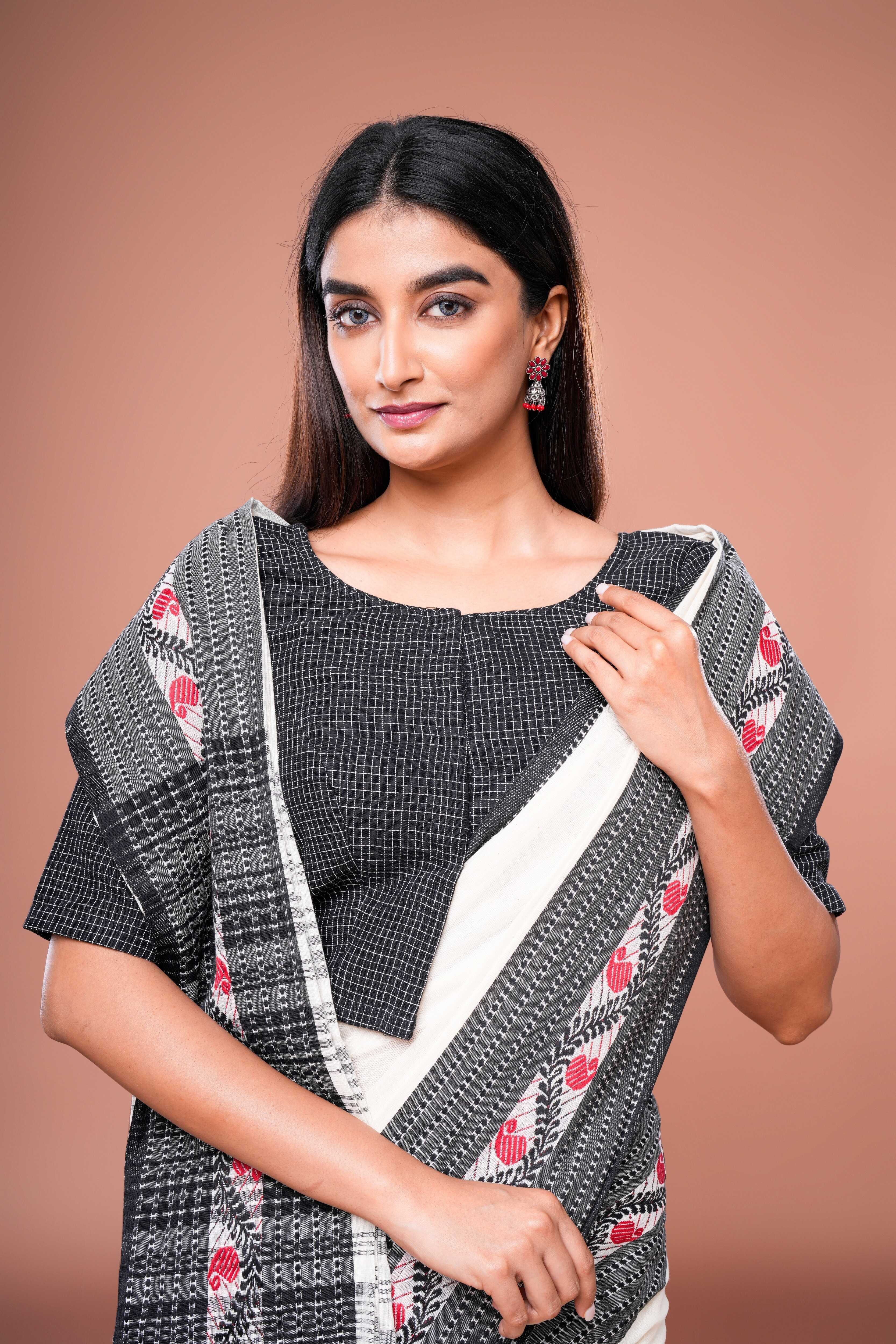 Ivory Echo Saree