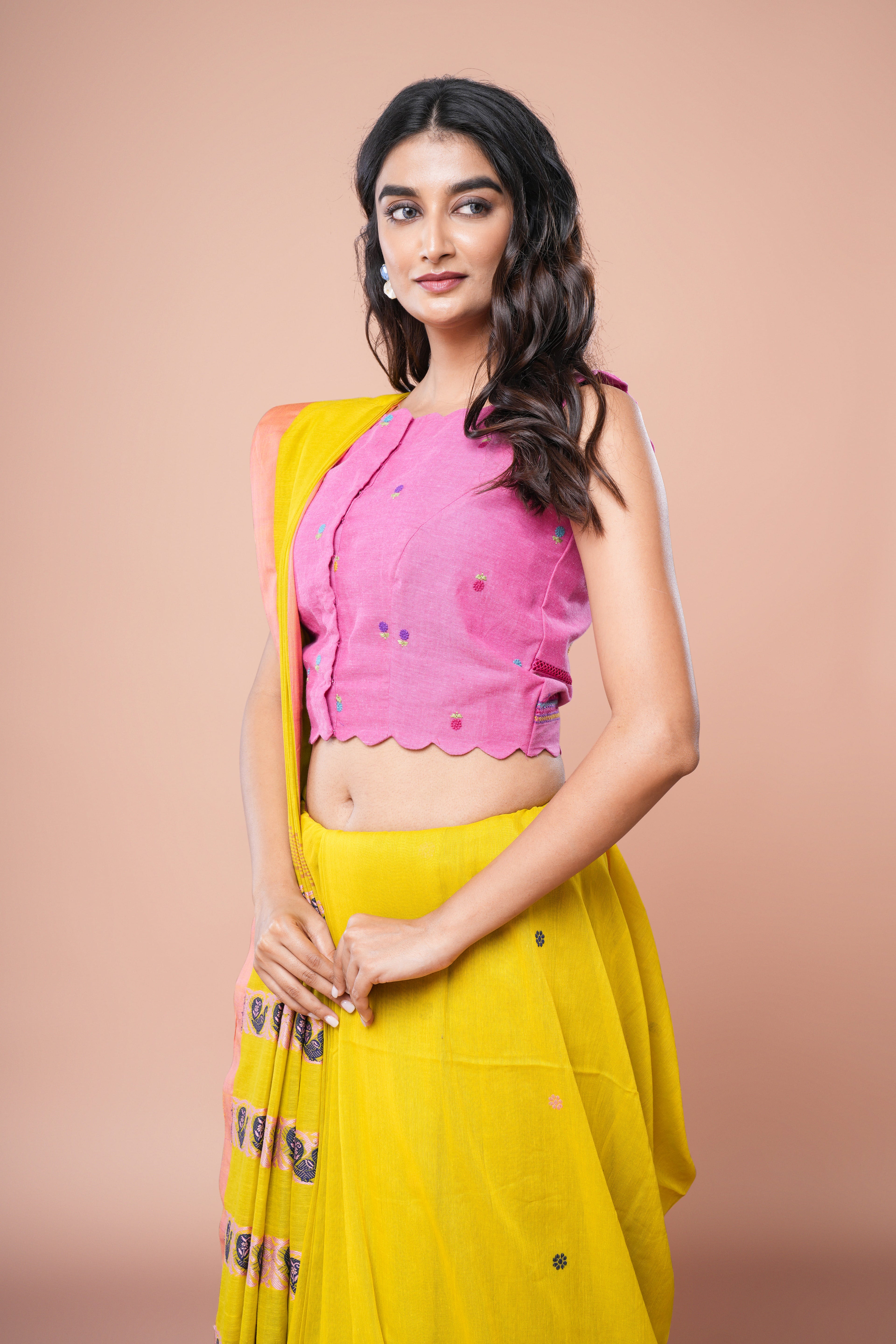 Haridra Song Saree