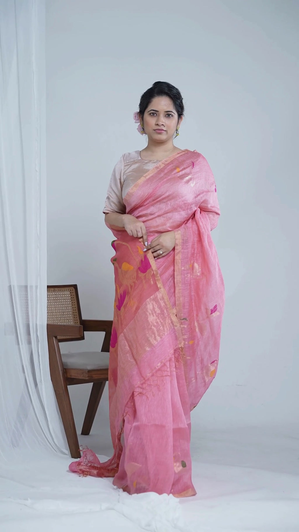 Quiet Bloom Saree