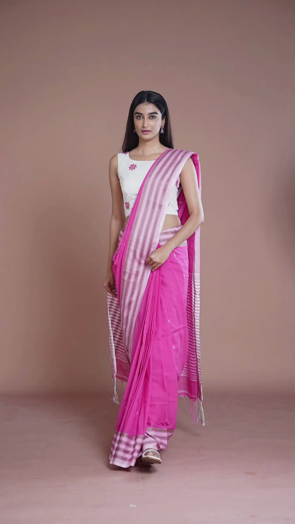 Rose Rhythm Saree